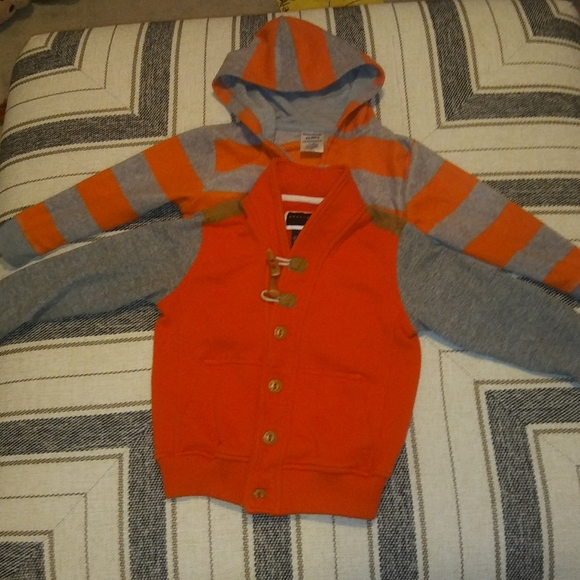 orange sean john hoodie